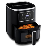 Platinum Plus 5L Digital Air Fryer |1500W | 7 Preset Menus | 90% less fat | Rapid Air 360° Circulation Technology | Temperature & Timer Control | Chrome Finish | 2-Year Warranty