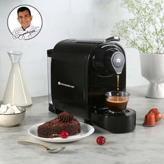 Regalia 15 Bar Capsule Coffee Maker with Free Frother for Cappuccino | Perfect Expresso Shots - Ristretto, Espresso, Lungo |Compatible with Nespresso Capsules| 700 ml Water Tank|1400W | 2 Year Warranty