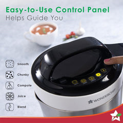 Automatic Soup Maker, 1.6L, 800W, White and Steel