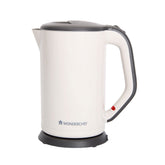 Luxe Automatic Electric Kettle, 1.7 Litres, Cool-Touch Plastic Exterior, Stainless Steel Interior, Wide Mouth, 1800W, 1 Year Warranty, Ivoy