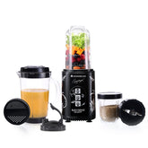 Nutri Blend Smart 3 Jar Automatic Mixer Grinder with Dual Pulse Function|22000 RPM|100% Full Copper Motor|3 Unbreakable Jars|500 W|2 Years Warranty|Recipe book by Chef Sanjeev Kapoor| Black