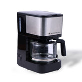 Regalia Pronto Brew Coffee Maker | Drip Coffee | 6 Cups Coffee | 750 ml Borosilicate Glass Carafe with Hot Plate | Anti - Drip|Auto Shut Off | Reusable Conical Filter | 600W | 2 Year Warranty