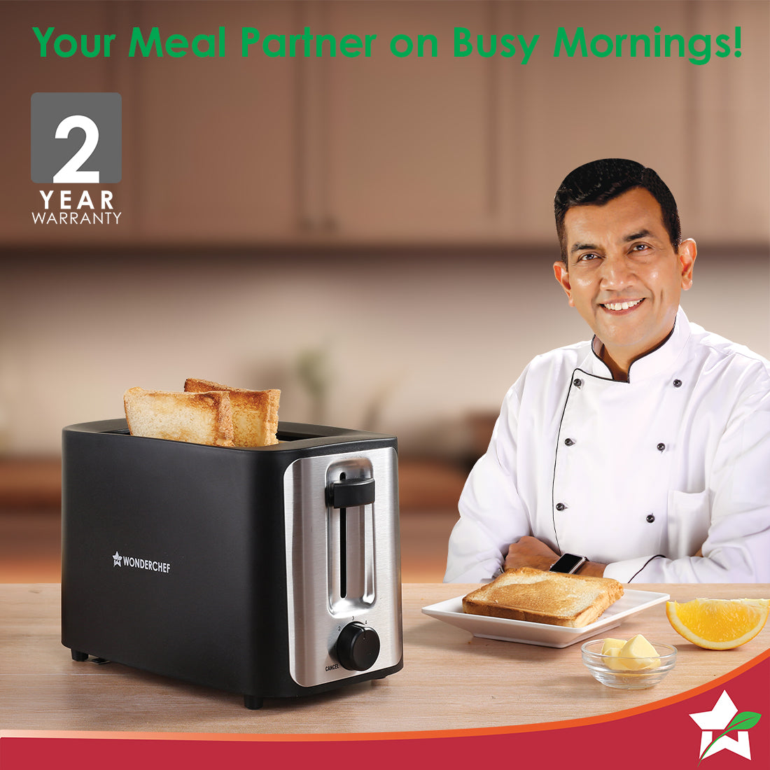 Roma 2-Slice Pop-up Toaster with Lid Cover, 6 Browning Options 2-Yr Warranty, Black, Automatic Electric Toaster