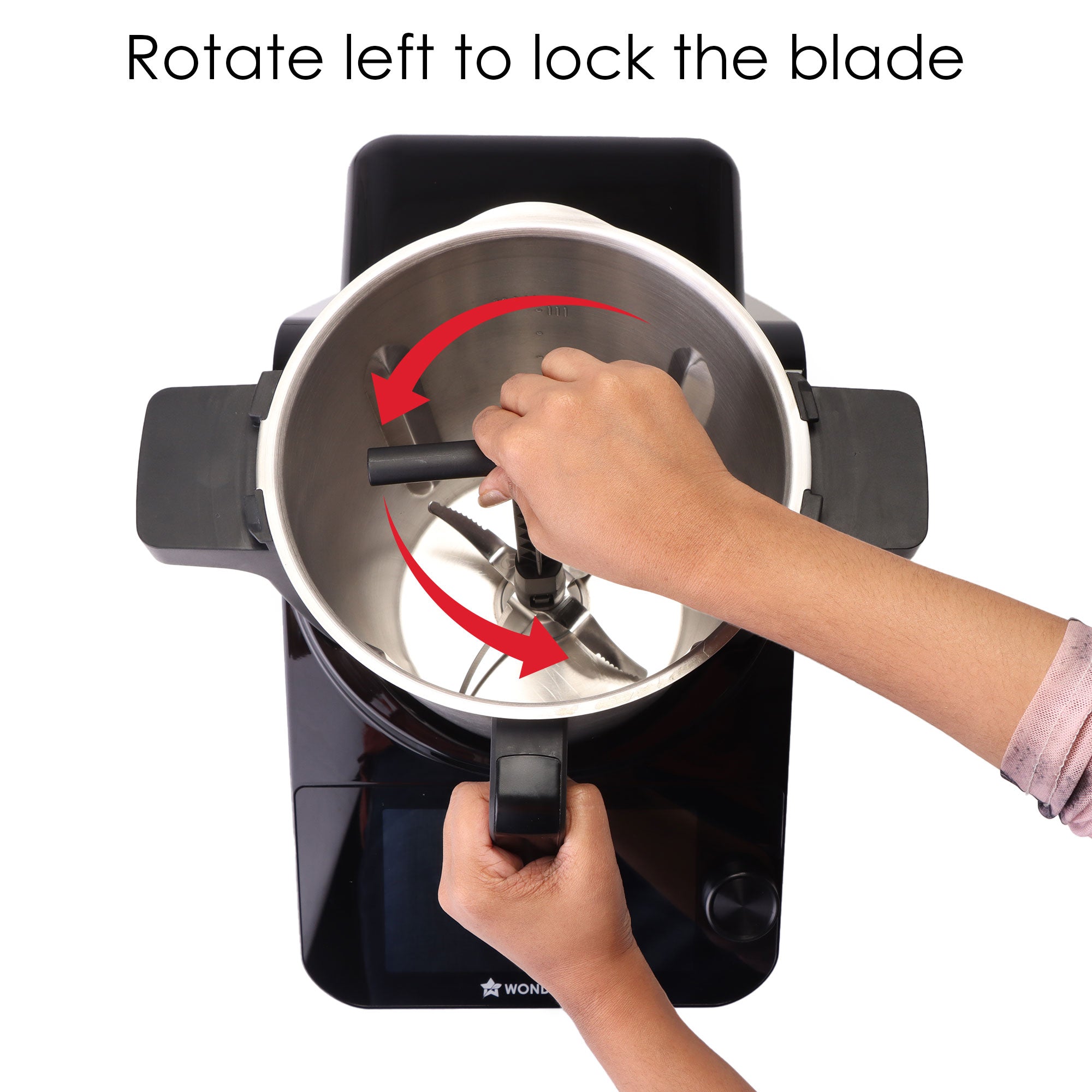 Chef Magic Blade Remover Spatula | Easy Attchment/Removal of Blade | For Saute Blade, Multifunction Blade, Kneading Blade