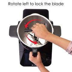 Chef Magic Blade Remover Spatula | Easy Attchment/Removal of Blade | For Saute Blade, Multifunction Blade, Kneading Blade