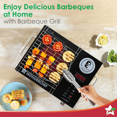 Easy Cook Infrared Cooktop | 2200W | LED Digital Panel | Smart Touch Buttons | 2 Year Warranty