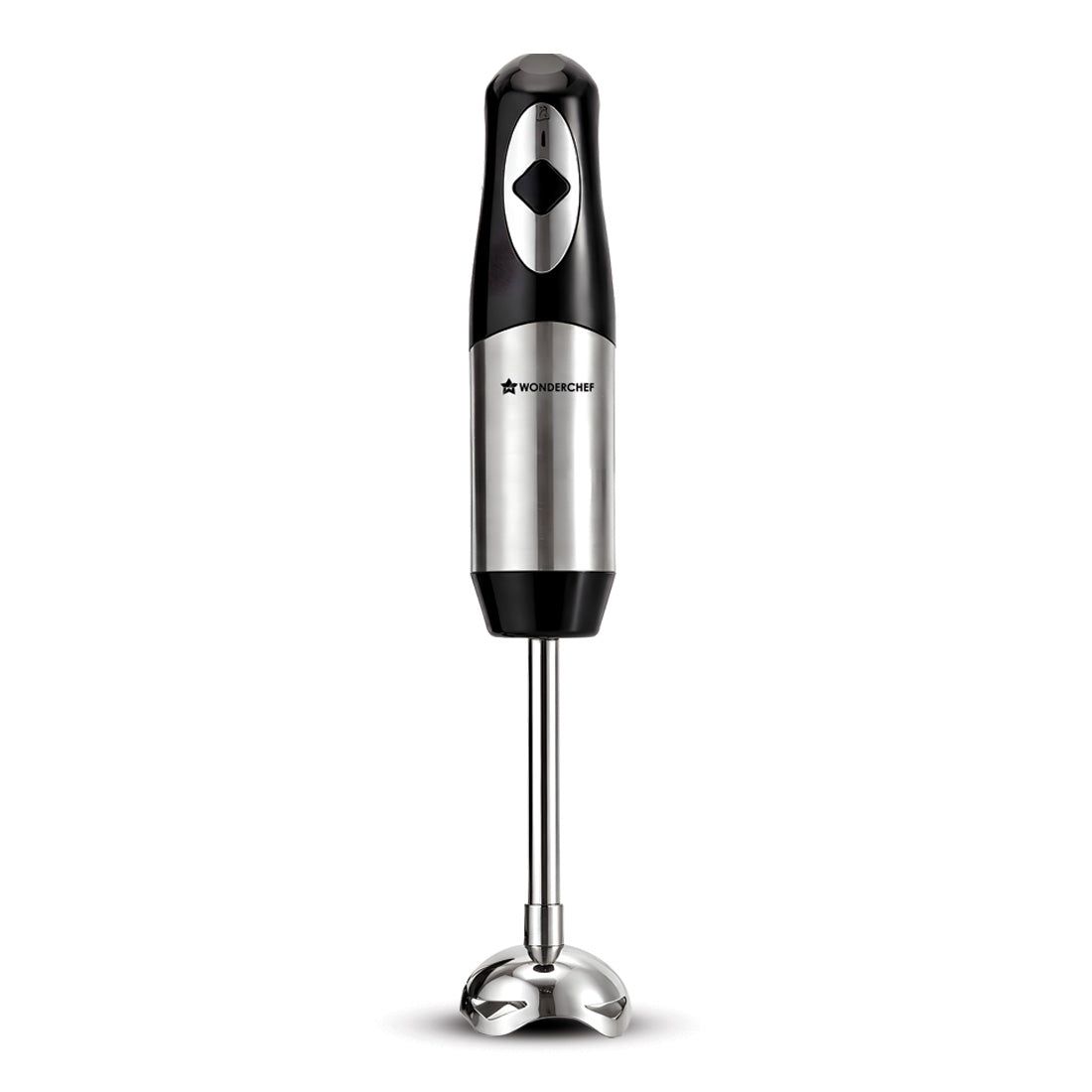 Inox Stainless-steel Hand Blender for Kitchen, 300W Motor, Blend Soups, Vegetables, Baby Food, Buttermilk, Single Push Operation, Sharp Stainless-steel Detachable Blades, 2-Yr Warranty