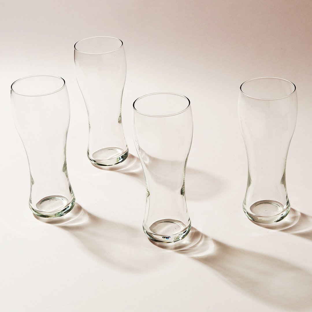 Bormioli Curve Tall Glass - 400 ML - Set of 6