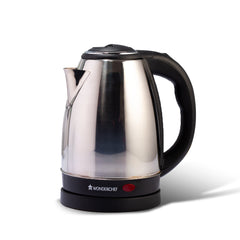 Crescent Electric Kettle | 1.8L Capacity | 1350W | Stainless Steel Body | Safety Locking Lid | 2 Year Warranty