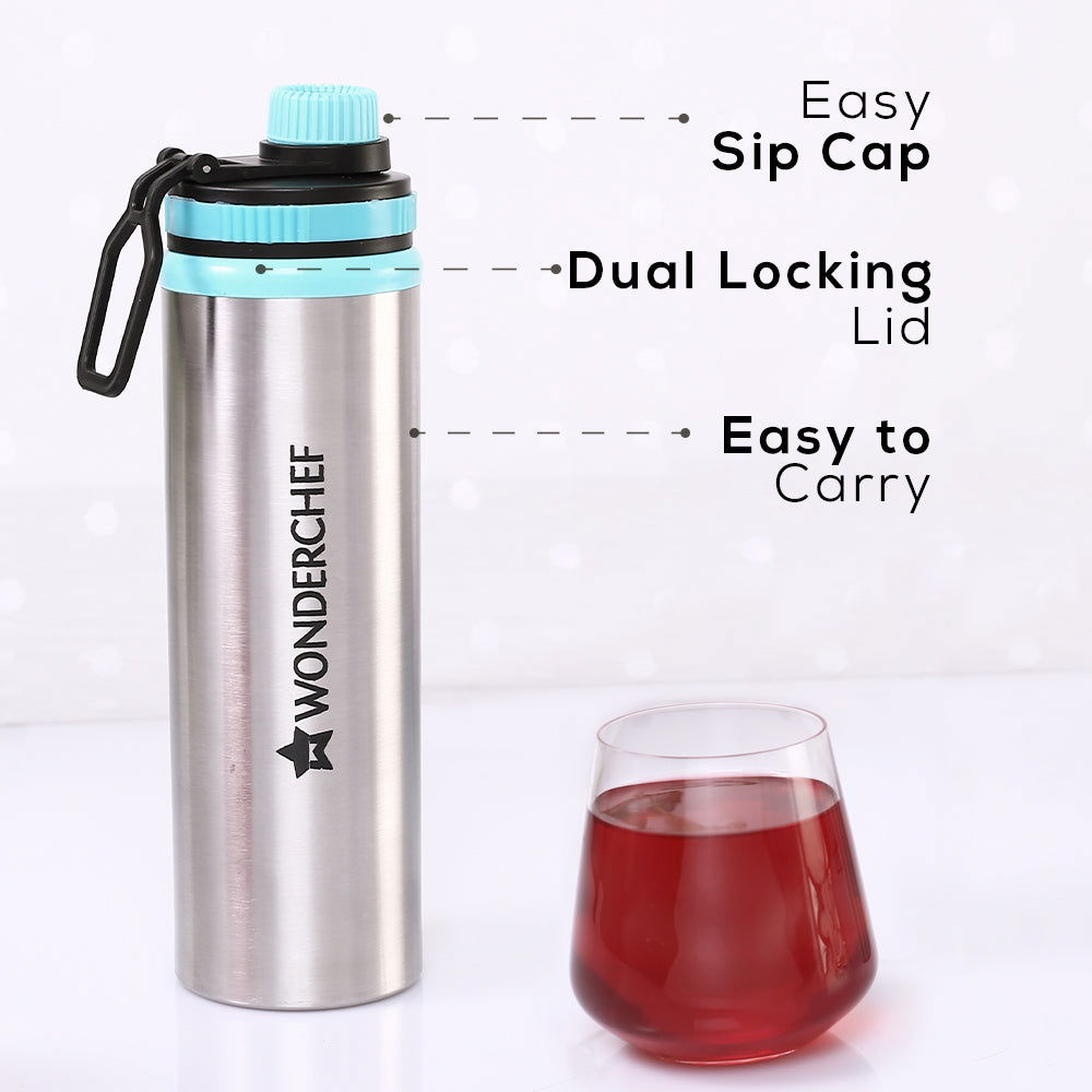 Nutri-cup Portable Blender + Sippy Stainless Steel Bottle, Gift Combo