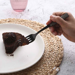 Roma Dinner Fork - Black - Set of 6pcs