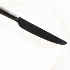 Roma Dinner Knife - Black - Set of 2pcs