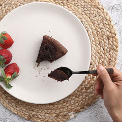 Roma Tea Spoon - Black - Set of 6pcs
