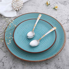 Roma Tea Spoon - Gold Plated - Set of 6pcs