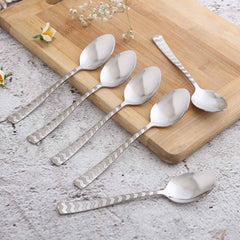Roma Tea Spoon - Laser Etching - Set of 6 Pcs