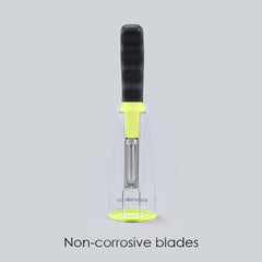 Smart Multifunctional Vegetable/Fruit Peeler for Kitchen with Containers, Stainless Steel Blade, Sharp
