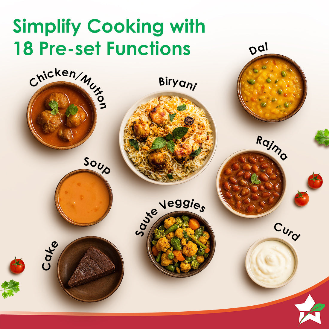 Nutri-Pot 3L Electric Pressure Cooker with 7-in-1 Functions