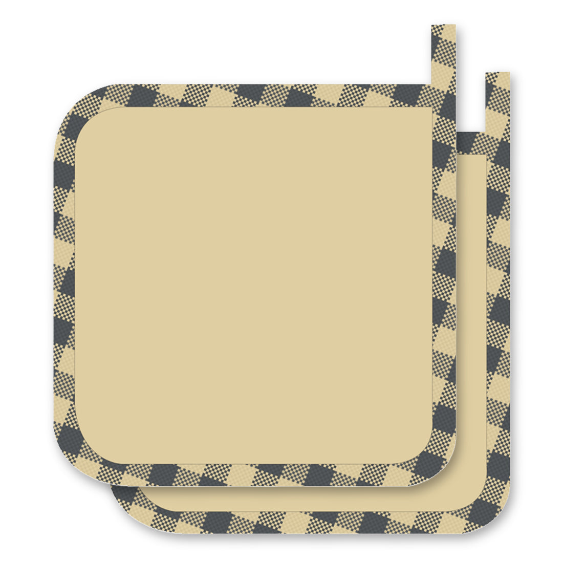 Fabric Waterstone Pot Holder Set, Set of 2, Beige