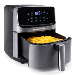 Regalia 4.5L Digital Air Fryer | 1500W | 10 Preset Menus | 90% less fat | Rapid Air 360° Circulation Technology | Temperature & Timer Control | Cool Touch Handle | Steel Grey | 2-Year Warranty