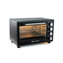 Oven Toaster Griller 30 L with Rotisserie and Convection for Baking, Top and Bottom Heat Selector, Auto-Shut Off, Heat-Resistant Glass, 1 Hour Timer, 1500 W, 2-Yr Warranty